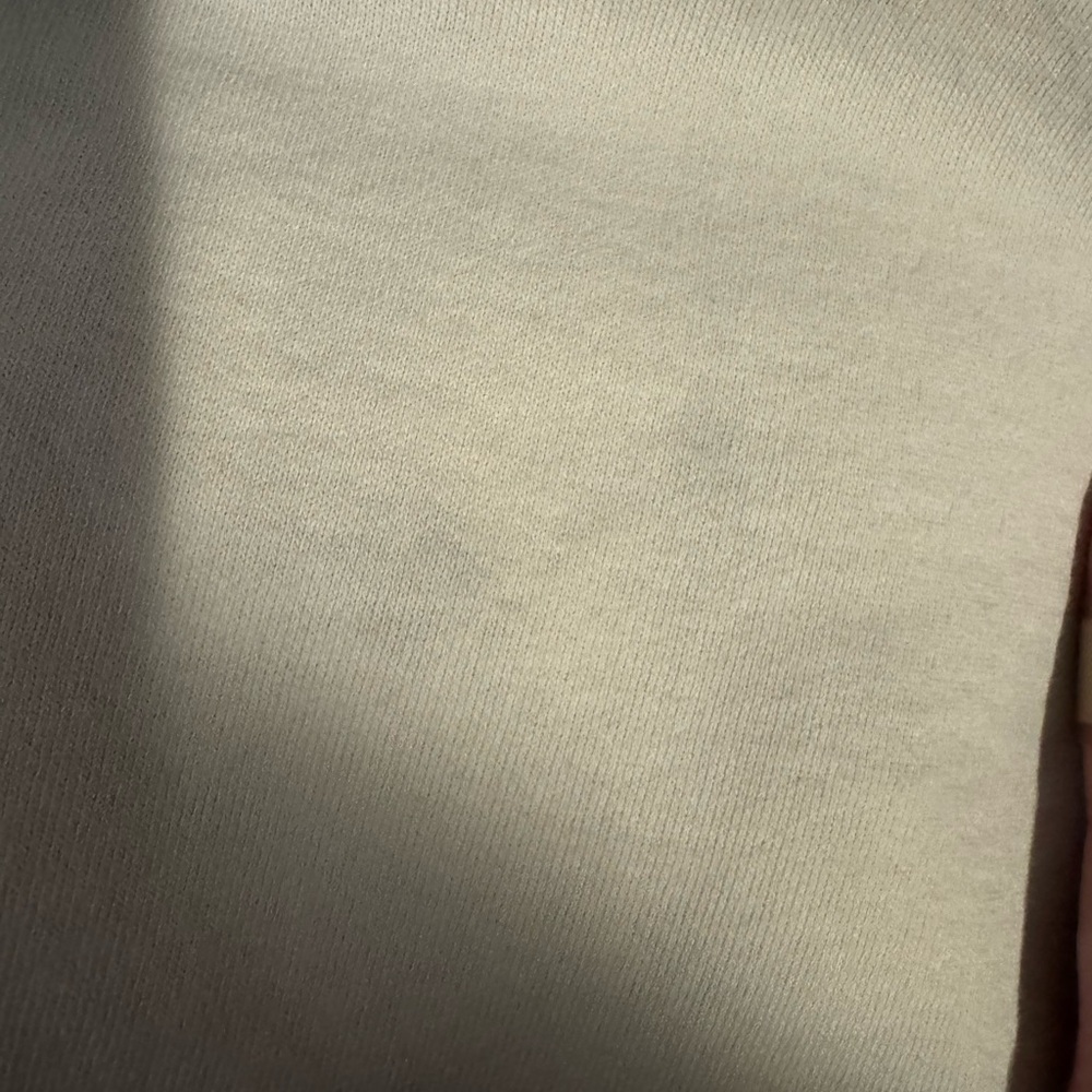 The North Face Cream Women's Pullover Sweatshirt with Logo Tag - Picture 2 of 3